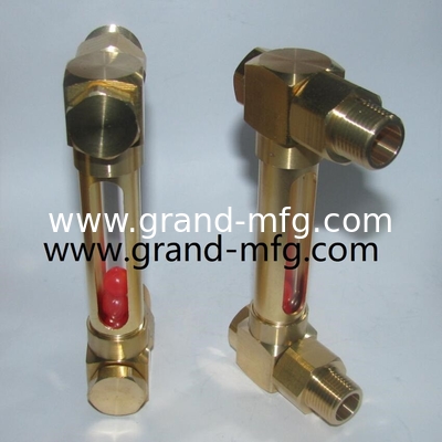 Hex brass sight glass, Speed reducer oil Level Gauges in male NPT,BSP,G thread1/8&quot;,1/4&quot;,3/8&quot;,1/2&quot;3/4&quot;,1&quot; with quartz glass tube