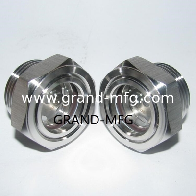 Npt 2 inch stainless steel SS316 observation liquid levels oil level sight glasses liquid oil level sight glass supplier