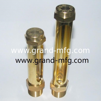 BSP thread G1/2 inch observation brass oil level sight gauges &amp; indicators oil level check gauges for oil container