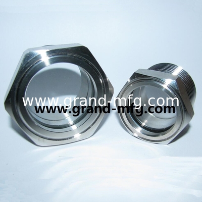 NPT 2 inch radiator SS304 oil sight levels for visual inspection of flow liquid