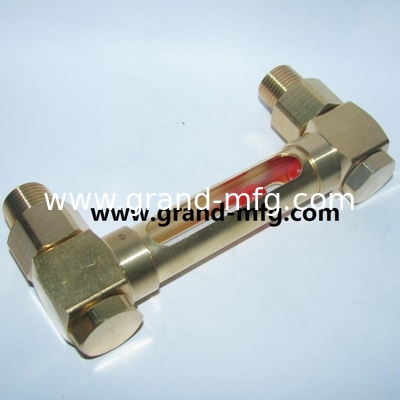 Hex brass sight glass, Speed reducer oil Level Gauges in male NPT,BSP,G thread1/8&quot;,1/4&quot;,3/8&quot;,1/2&quot;3/4&quot;,1&quot; with quartz glass tube