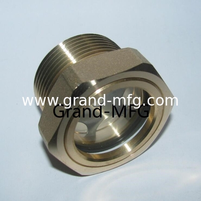 oil levels &amp; windows, gear box brass oil sight glass plug, reducer brass oil levels supplier bsp thread G3/4 G1/2 INCH