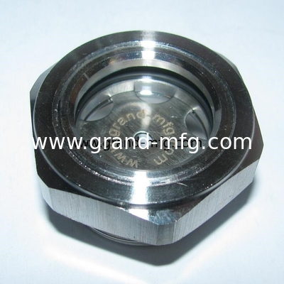 Radiator SS304 surge tank level sight glass windows for visual inspection of flow liquid supplier and manufacturer