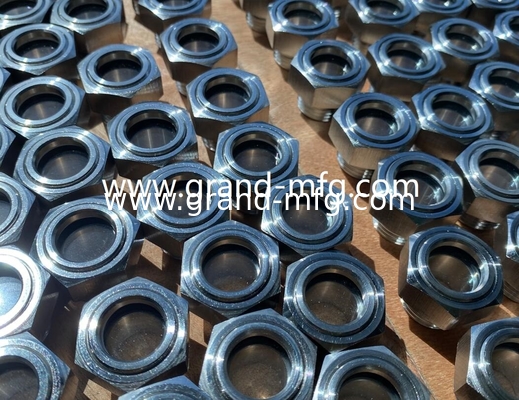 High temperature Metric thread M42X1.5 M42X2 stainless steel bulls eye sight windows for industrial GM-SSM33 GM-SSM30