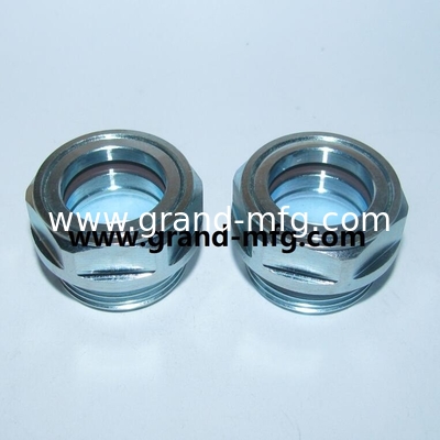 NPT BSP(G thread) 1/2 3/8 1/4 11/4 inch steel oil level sights liquid oil level sight glass gauge supplied