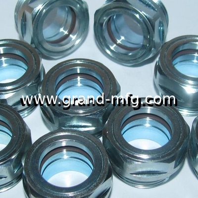 BSP thread sight glass 1/2&quot;,3/8&quot;1/4,1&quot; NPT steel oil sight indicators gearbox oil level sight glass supplier