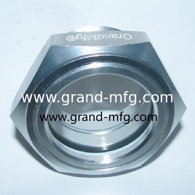 Metric thread M16 M27 M33 M36 M42 air compressor Oil level indicator sight glass  Aluminum Oil Level Sight Glass for Speed Reducers and Power Transmission Custom Sizes and OEM Options Available