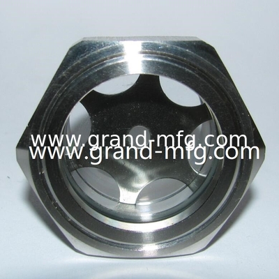 NPT 1&quot; equipment in laboratory technology for R &amp; D sanitary stainless steel sight glass for BHO close loop  Compressors and Power Transmission Oil Sight Glass