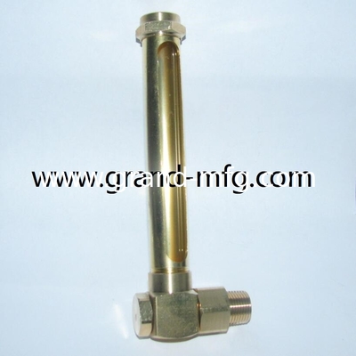 Brass Oil Level Gauges male NPT,BSP,G thread1/8&quot;,1/4&quot;,3/8&quot;,1/2&quot;3/4&quot;,1&quot;,with quartz glass tube  Hydraulic Oil Level Gauge with Real Glass Tube for Accurate and Performance