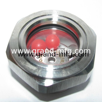 M33x1.5 M42x1.5 stainless steel oil sight glass for closed loop BHO extractor Pressure Resistant Stainless Steel Liquid Sight Glass for Industrial Available in Various Sizes