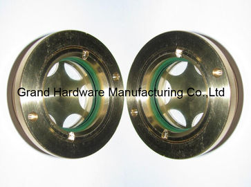 Circular oil sight glass with tempered glass window,NPT 3/8, 1/2, 3/4,1 INCH,no finishing