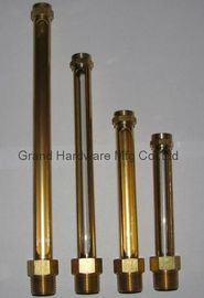 Male BSP G Thread 1/4&quot;,3/8&quot;,1/2&quot; Brass Tube Oil level indicator with quartz glass tube