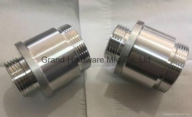 Precision lathing aluminum components