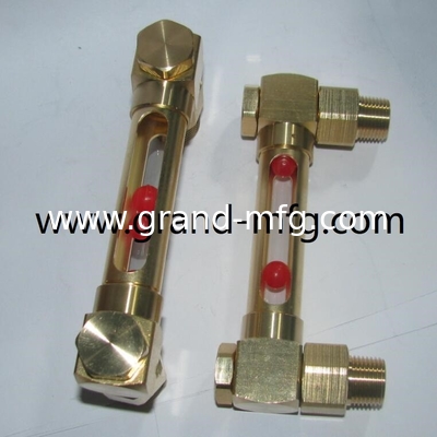 NPT thread 1/2 inch 1/4 inch 3/4 inch observation brass oil level sight gauge indicator oil level check gauges for oil container