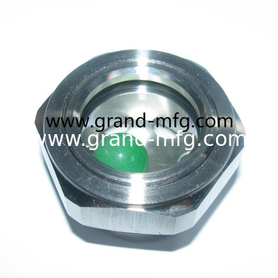 Radiator SS304 surge tank level sight glass windows for visual inspection of flow liquid supplier and manufacturer