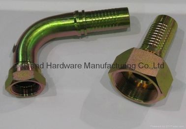 NPT BSP Metric thread hexagon SAE steel fitting zinc plated,OEM and ODM business