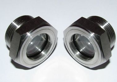 air compressor steel oil sight glass