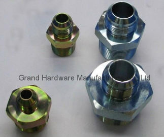 zinc plated OEM steel machined parts,all sizes steel machined parts customized made in China
