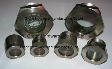 Metric thread M30X1.5 M36X1.5 M42X1.5 M60X2 steel fused sight windows,oil level sight indicators