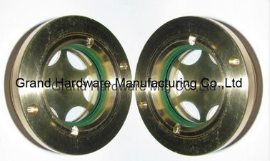 male NPT pipe threads 1/2 inch oil sites with Pyrex glass for truck radiators with natural glass window Brass Oil Sight Glass for Pump Gearboxes Compressor and Power Transmission
