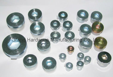 male NPT pipe thread 3/4&quot; hydraulic nickel plated steel plugs
