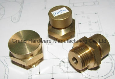 BSP 3/4 inch brass breather vent plug for reducer machines with male thread connection