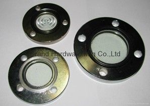 steel flange fused visual sight windows for refrigeration industry with natural glass,easy to mount on equipment