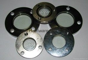 steel flange fused visual sight windows for refrigeration industry with natural glass,easy to mount on equipment