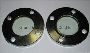 steel flange fused visual sight windows for refrigeration industry with natural glass,easy to mount on equipment