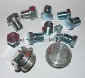 male BSP thread 3/4 inch aluminum drain plugs for Gearboxes with O-ring