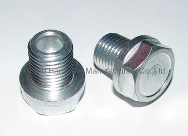 Zinc Plated Steel Hex Oil drain plugs,male NPT pipe thread 1/4&quot;,3/8&quot;,1/2&quot;3/4&quot;,1&quot;