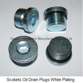 Zinc Plated Steel Hex Oil drain plugs,male NPT pipe thread 1/4&quot;,3/8&quot;,1/2&quot;3/4&quot;,1&quot;