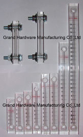 Plastic Oil Level Indicator / aluminum hydraulic oil level indicator with level marks for Thin-wall container