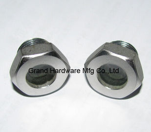 Male NPT pipe thread 1/2&quot;, 3/4&quot;,1&quot;,2&quot; Stainless steel 316 oil sight glass with borosilicate glass