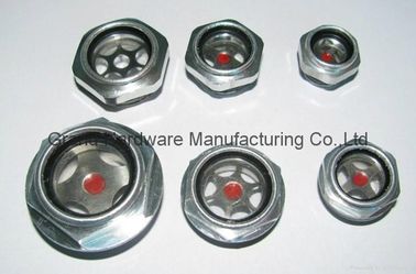 BSP(G thread),Metric thread aluminium oil level indicators 1/2&quot;,3/4&quot;,3/8&quot;,1&quot;,11/4&quot;,11/2&quot;,13/4&quot;,2&quot;