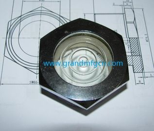 male BSP thread 1-1/4&quot; steel fused sight windows,indicators with natural glass