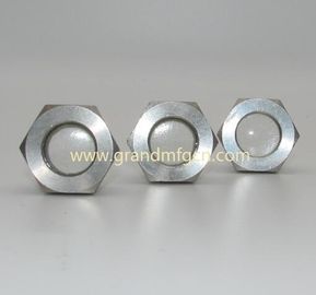 male Metric thread M30x1.5 fused steel sight glass,fused sight windows,oil sight glass,China