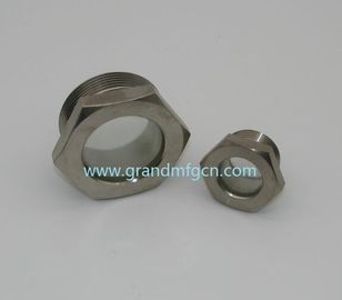 male Metric thread M30x1.5 fused steel sight glass,fused sight windows,oil sight glass,China