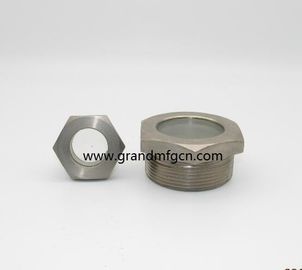 1-1/4&quot;carbon steel fused oil level sight glass male BSP G thread professional manufacturer and seller