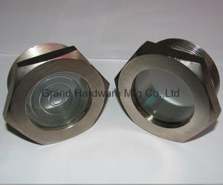 G 1 inch carbon steel fused oil level sight glass male BSP thread professional manufacturer and seller