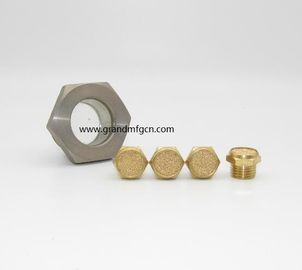 male Metric thread M22x1.5 M27x1.5 M33x1.5 brass oil level sight glass with SS reflector no finishing , China