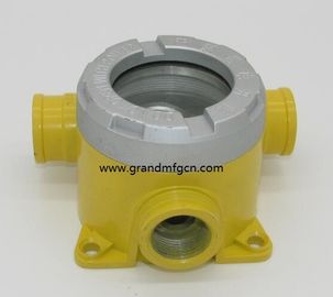 Gas Leakage security alarm system aluminum die casting housing, OEM and ODM service