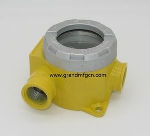 Gas Leakage security alarm system aluminum die casting case housing, OEM and ODM service