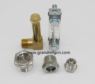 male NPT 1 1/2&quot; Stainless Steel 304 bulls eye oil sight glasses with high pressure 1 inch