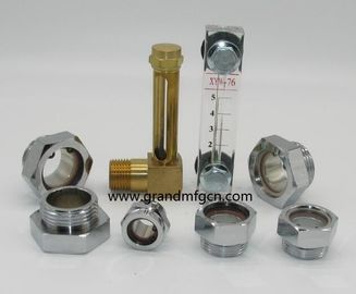 male NPT thread 1/2&quot; 3/4&quot; 1&quot; brass peep hole sight glasses nickel plated,OEM and ODM business