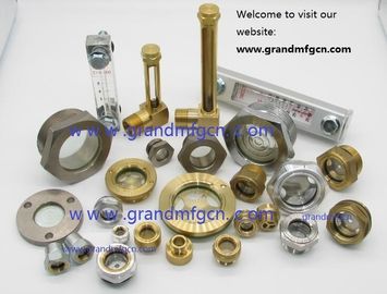 male NPT thread 1/2&quot; 3/4&quot; 1&quot; Observation ports Sight glass nickel plated,OEM and ODM business