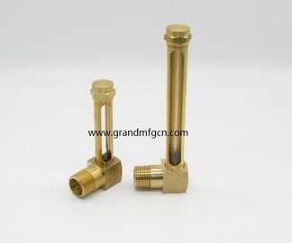 G thread 1/2&quot;,3/4&quot; observation brass oil level sight gauges for oil container