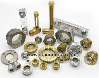 Plastic Oil Level Indicator / aluminum hydraulic oil level indicator with level marks for Thin-wall container