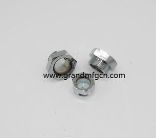 male NPT thread 1&quot; 1 1/4&quot;  1 1/2&quot;  2&quot; carbon steel  peep hole sight glasses nickel plated,OEM and ODM business