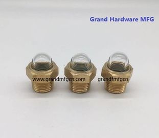 male NPT pipe threads 1/2 inch dome oil level sight glass gauge oil level indicators for truck radiators
